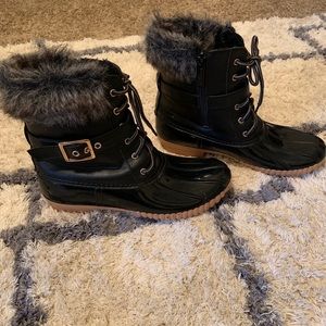 Nature Breeze Black Snow/Rain boots